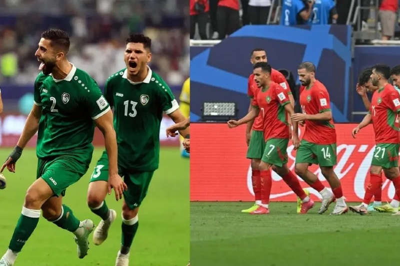 صدام إفريقي آسيوي بين المغرب وسوريا في ربع نهائي كأس العرب