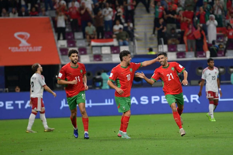 الأسود إلى نهائي كأس العرب بعد التغلب على منتخب الإمارات بثلاثية