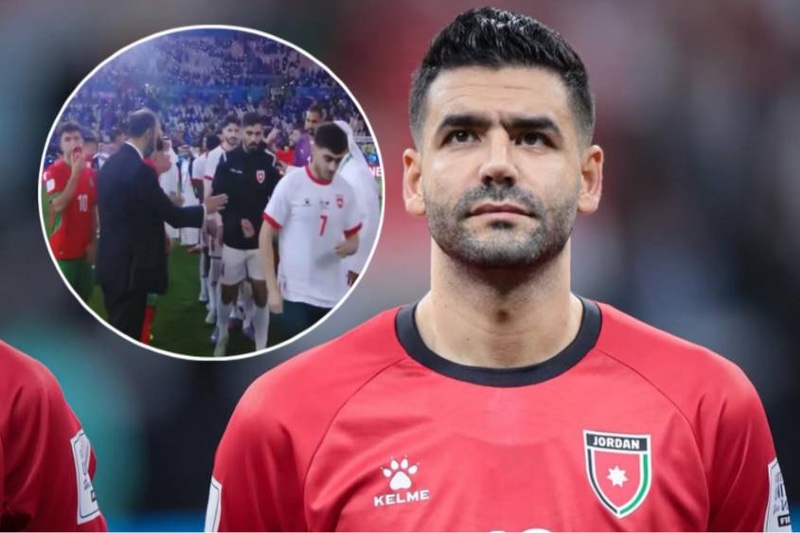 لاعب الأردن عبيد يعتذر للسكتيوي