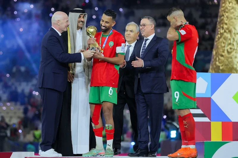 إنفانتينو يهنئ المغرب بلقب كأس العرب