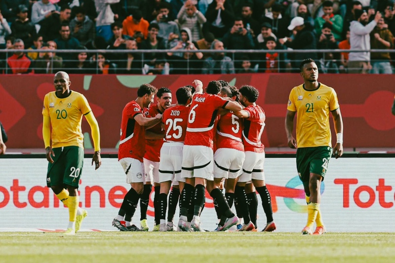 "الفراعنة" إلى ثمن نهائي كأس إفريقيا بعد هزم منتخب جنوب إفريقيا