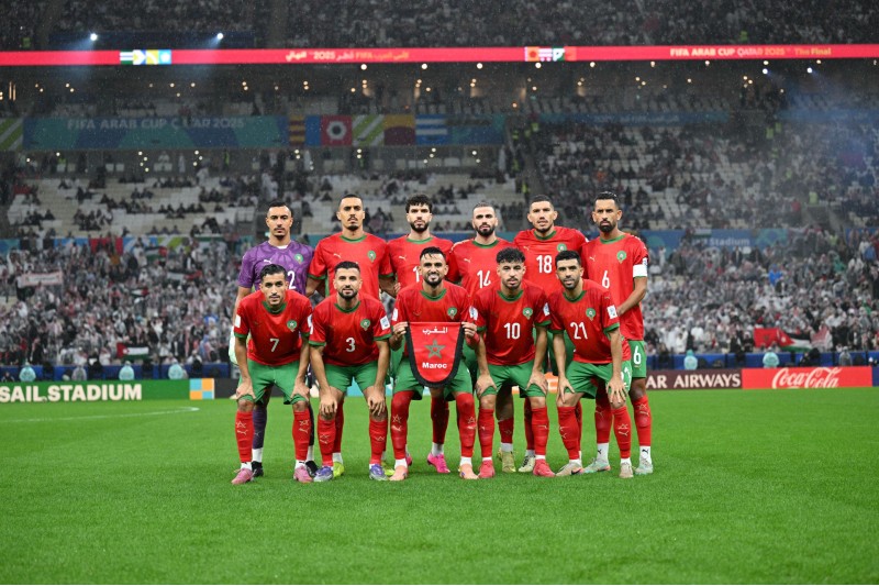 حمد الله يقود المنتخب المغربي للتتويج بكأس العرب للمرة الثانية في تاريخ "الأسود"