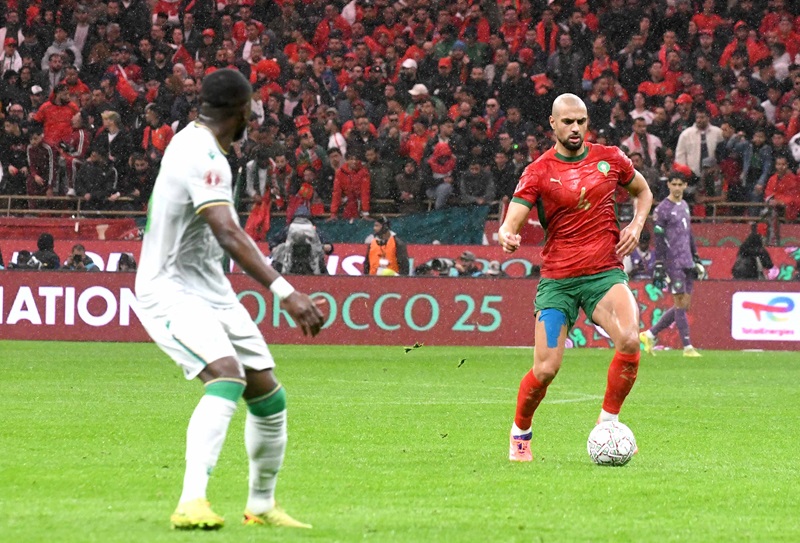 جهود مكثفة لتأهيل أمرابط قبل ربع نهائي كأس إفريقيا أمام الكاميرون‎