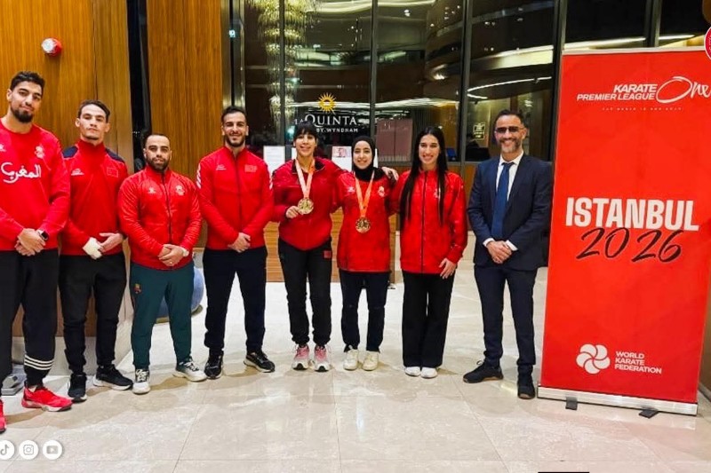 مشاركة مشرفة للمغرب في دوري للكراطي