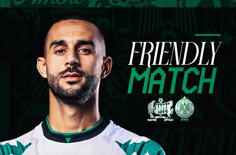 الرجاء الرياضي يواجه الدفاع الجديدي وديا