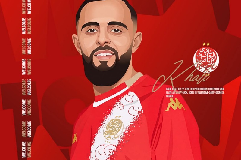 رسميا.. الوداد يعلن تعاقده مع خالي