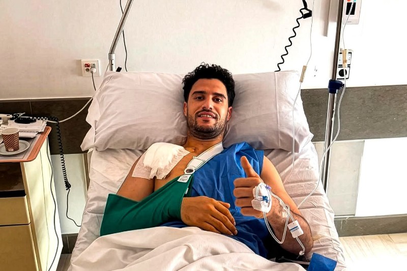 عملية جراحية ناجحة للحارس منير المحمدي