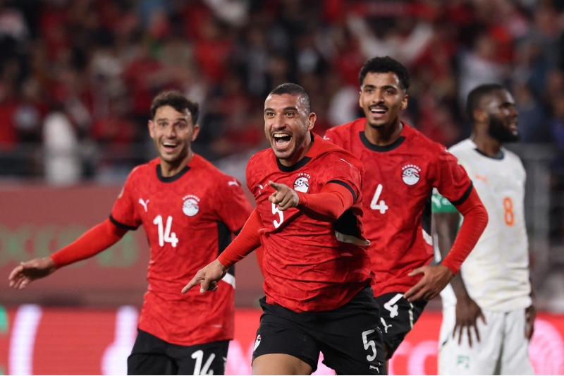 رقم قياسي سلبي للمنتخب المصري رغم بلوغ نصف نهائي أمم إفريقيا