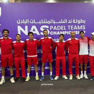 منتخب البادل يحتل المركز الثالث في دبي