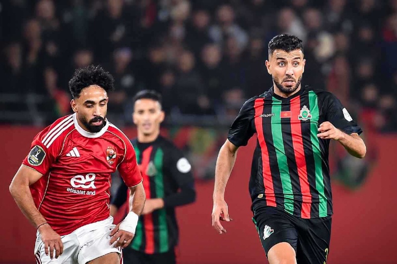 موعد مباراة الجيش الملكي والأهلي المصري