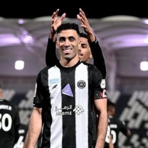 ‎حمد الله يقود هجوم الشباب أمام الأهلي