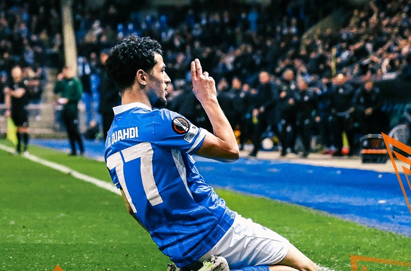 الواحدي يقود جينك إلى هزم فرايبورغ في ذهاب ثمن نهائي الدوري الأوروبي