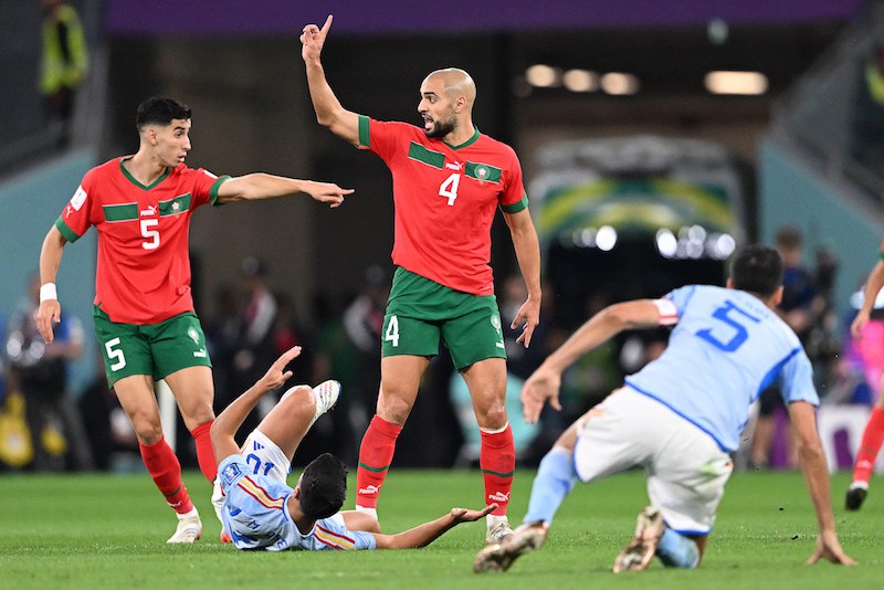 "فيفا": أمرابط الأكثر ركضا في المونديال