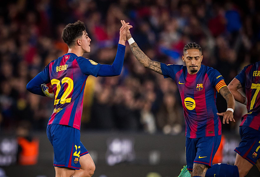 برشلونة يودع كأس الملك رغم انتصاره بثلاثية على أتلتيكو مدريد