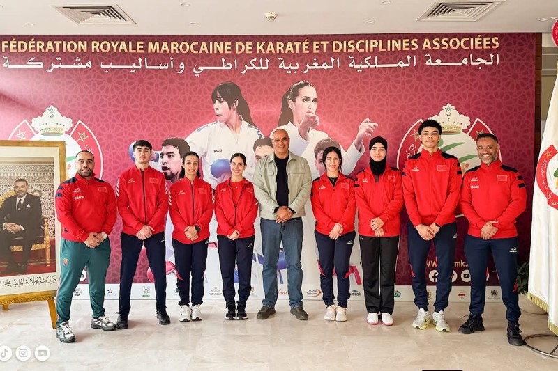 منتخب الكراطي يشارك في كورونيا
