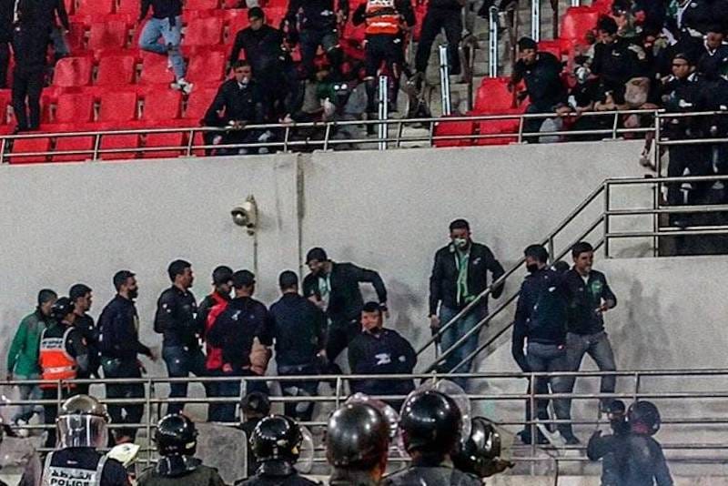 توقيف 136 شخصاً بعد شغب الكلاسيكو