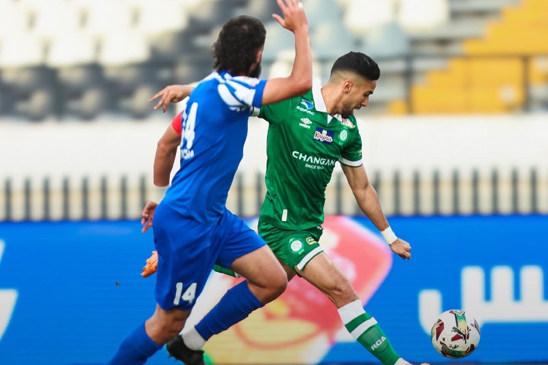 الرجاء الرياضي يفوز على الدفاع الجديدي ويرتقي للمركز الثاني مؤقتا