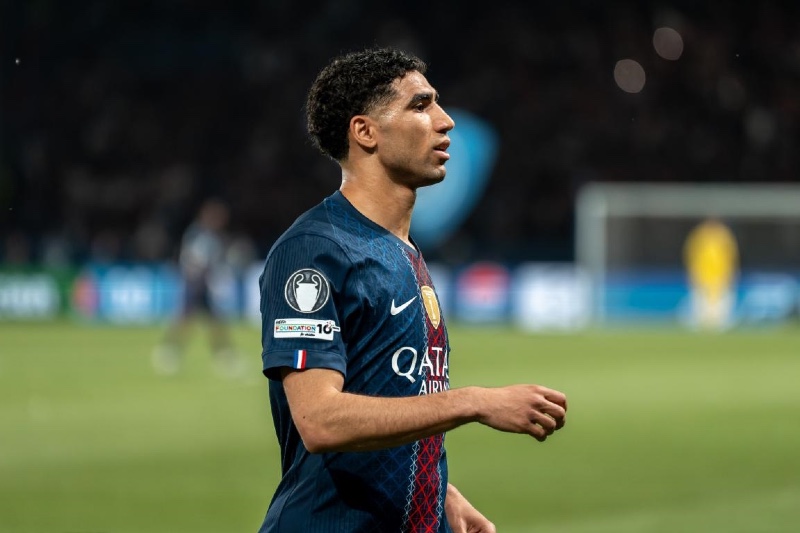 حكيمي يسابق الزمن للحاق بنهائي دوري أبطال أوروبا أمام أرسنال