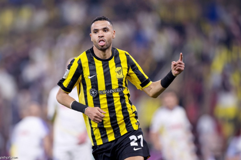 إصابة بيرغوين تعيد النصيري إلى تشكيلة الاتحاد قبل موقعة الشباب