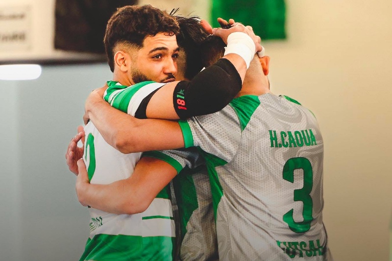 "فوتسال" الرجاء إلى نصف نهائي الكأس