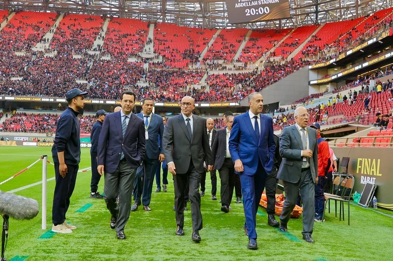المدير العام للأمن الوطني يطلع على بروتوكول تأمين نهائي دوري الأبطال