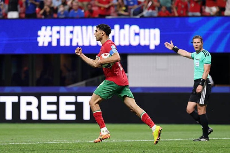 "أوبتا": أداء متميز لحكيمي واستحواذ تاريخي للمغرب أمام هايتي