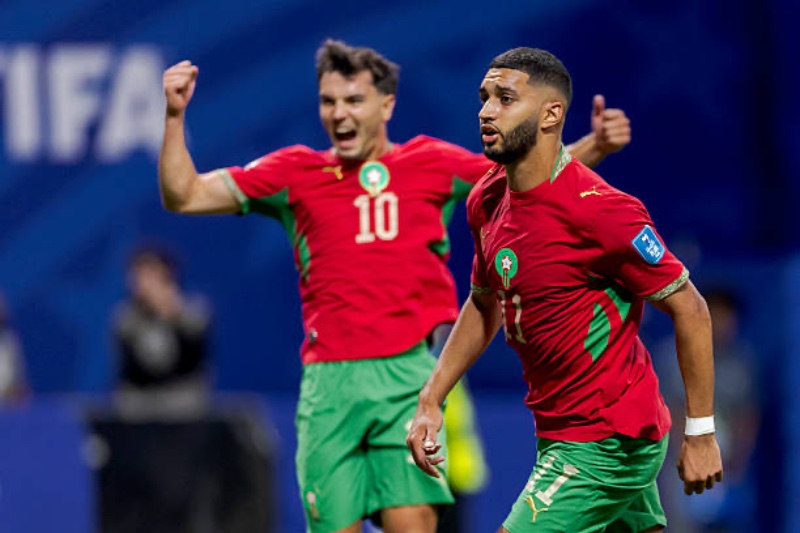صيباري يدخل تاريخ المنتخب المغربي