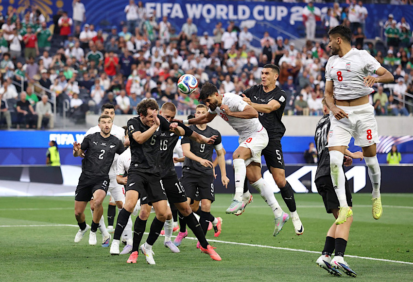 تعادل مثير بين إيران ونيوزيلندا بكأس العالم 2026