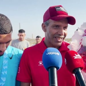 استقبال حار للبطل العالمي بوشجدة بمسقط رأسه