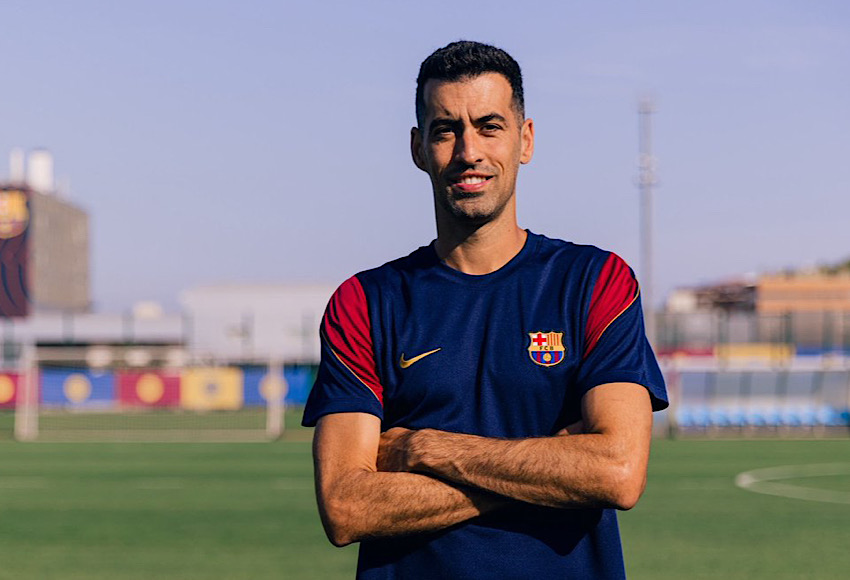 سيرخيو بوسكيتس يعود إلى برشلونة الإسباني عبر منصب تدريبي