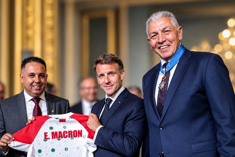 قميص منتخب الركبي في قصر الإليزيه