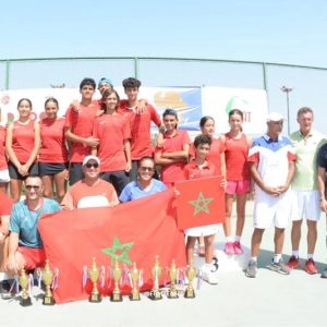 التنس المغربي يتألق في بطولة إفريقيا