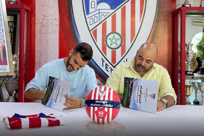 هيثم البهجة يوقع للمغرب التطواني