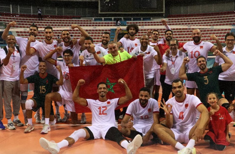 منتخب الطائرة إلى ربع البطولة الإفريقية