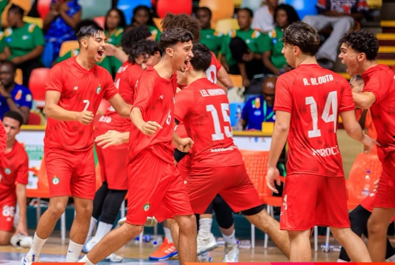 فتيان اليد في المركز الثالث إفريقيا