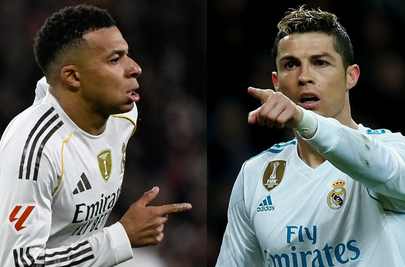 أولهم كريستيانو رونالدو.. مبابي يختار 3 صفقات أسطورية لريال مدريد