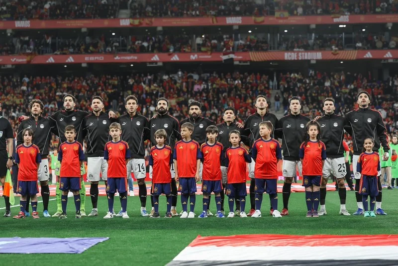 المنتخب المصري يواجه جنوب إفريقيا وديا