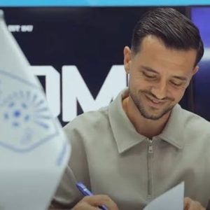 بيسار حليمي يوقع لدريتا الكوسوفي