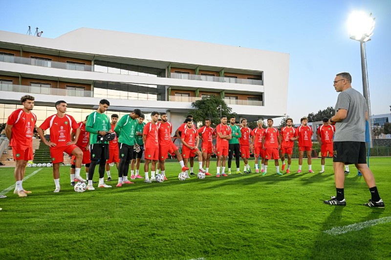 مكتمل الصفوف.. المنتخب المغربي يواصل استعداداته لمواجهة الغابون