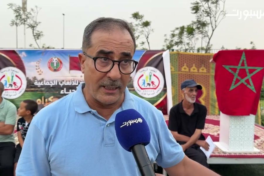 حفل توزيع الجوائز على الفرق الرياضية بسيدي عثمان
