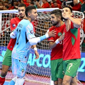 "الكاف" يشيد بأداء "أسود القاعة" أمام مصر في كأس أمم إفريقيا