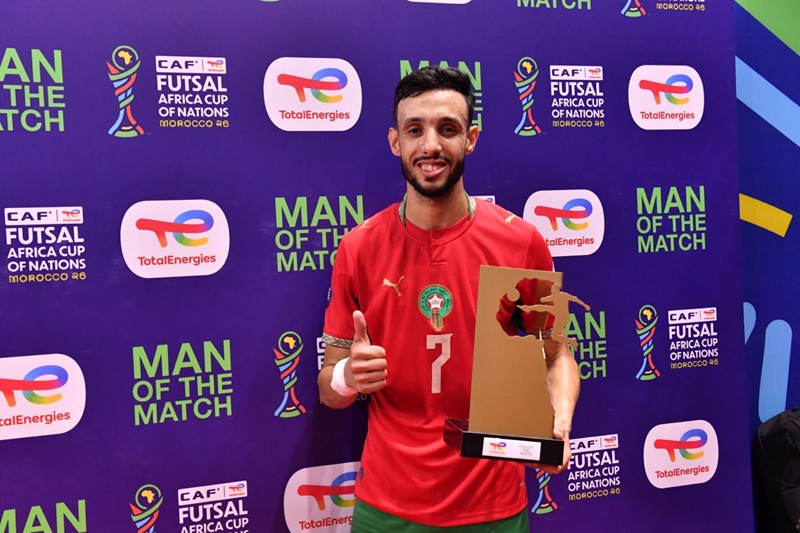 أمزال الأفضل في لقاء المغرب ومصر