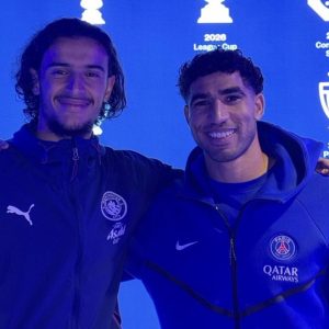 حكيمي يشيد ببوعدي: لاعب مذهل ومستقبله كبير مع السيتي والمغرب