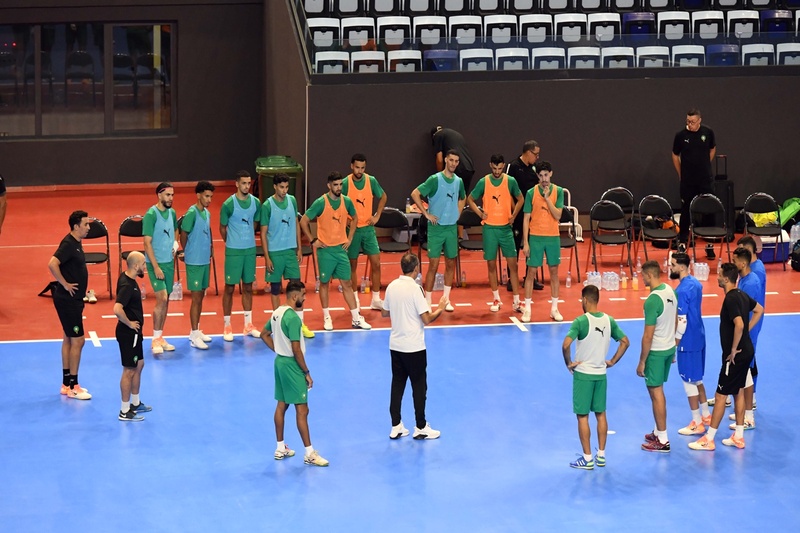 منتخب "الفوتصال" يتأهب لخوض "الكان"