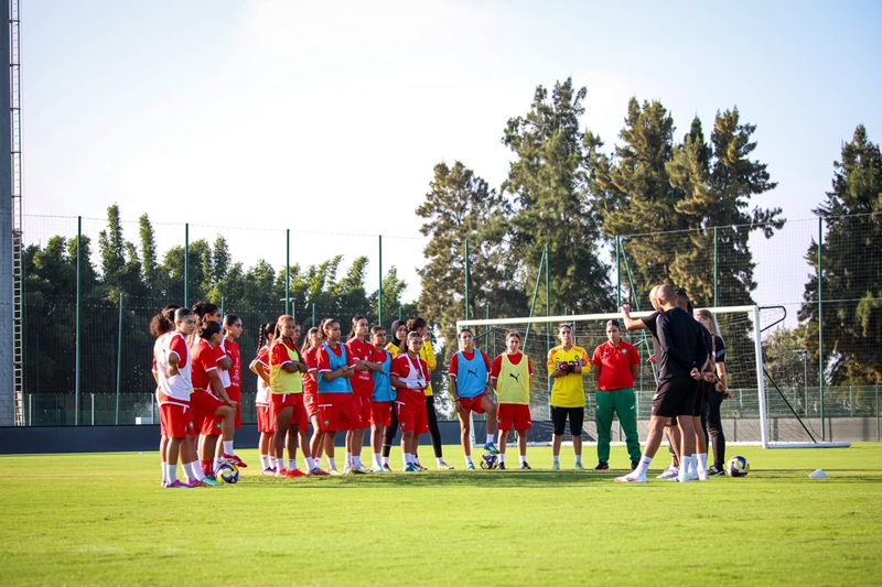 "لبؤات U17" يواصلن التحضير للمونديال