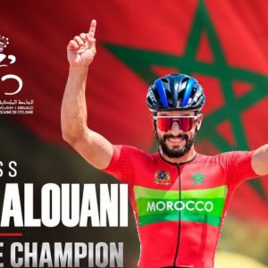 علواني يحرز فضية بطولة إفريقيا للدراجات