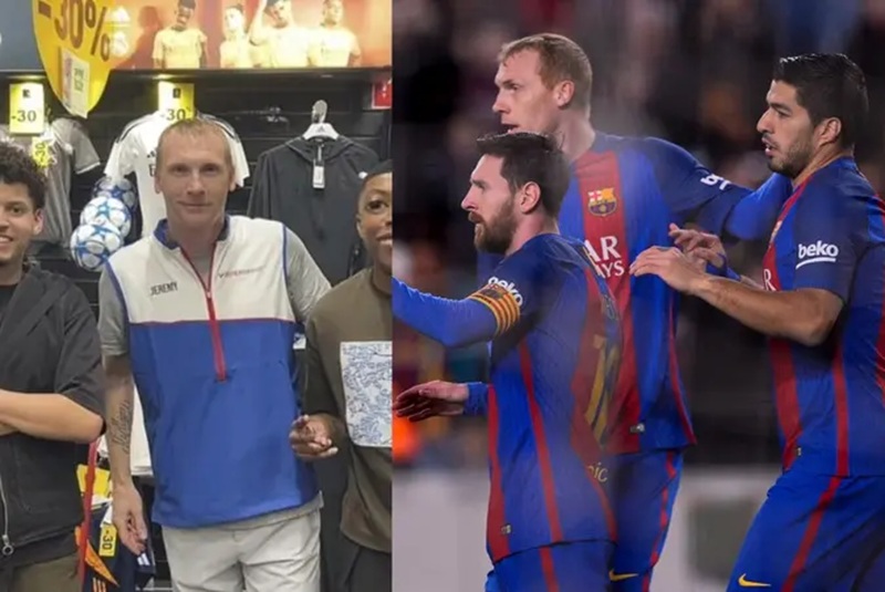 الاكتئاب يقود مدافع برشلونة إلى العمل في متجر لإنقاذ حياته