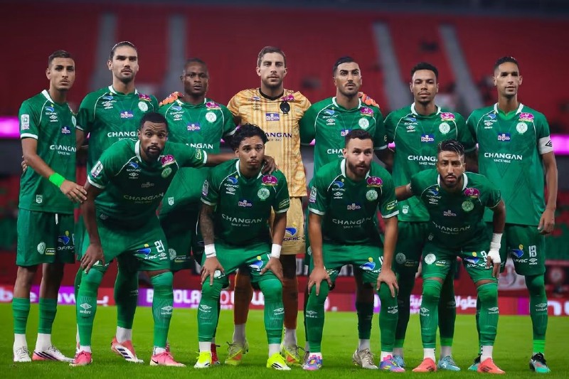 الرجاء يكشف لائحته لمواجهة كأس "كاف"