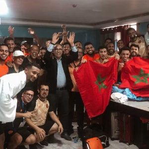 نهضة بركان يشكر سفارة المغرب بليبيريا