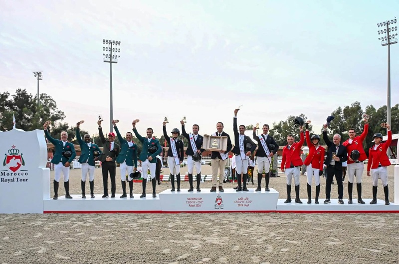 منتخب الفروسية وصيفا لكأس الأمم